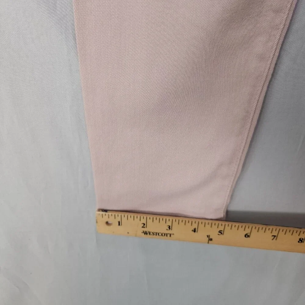 AG Adriano Goldschmied Ankle Jeans Size 28 High Rise The Farrah Skinny Pink